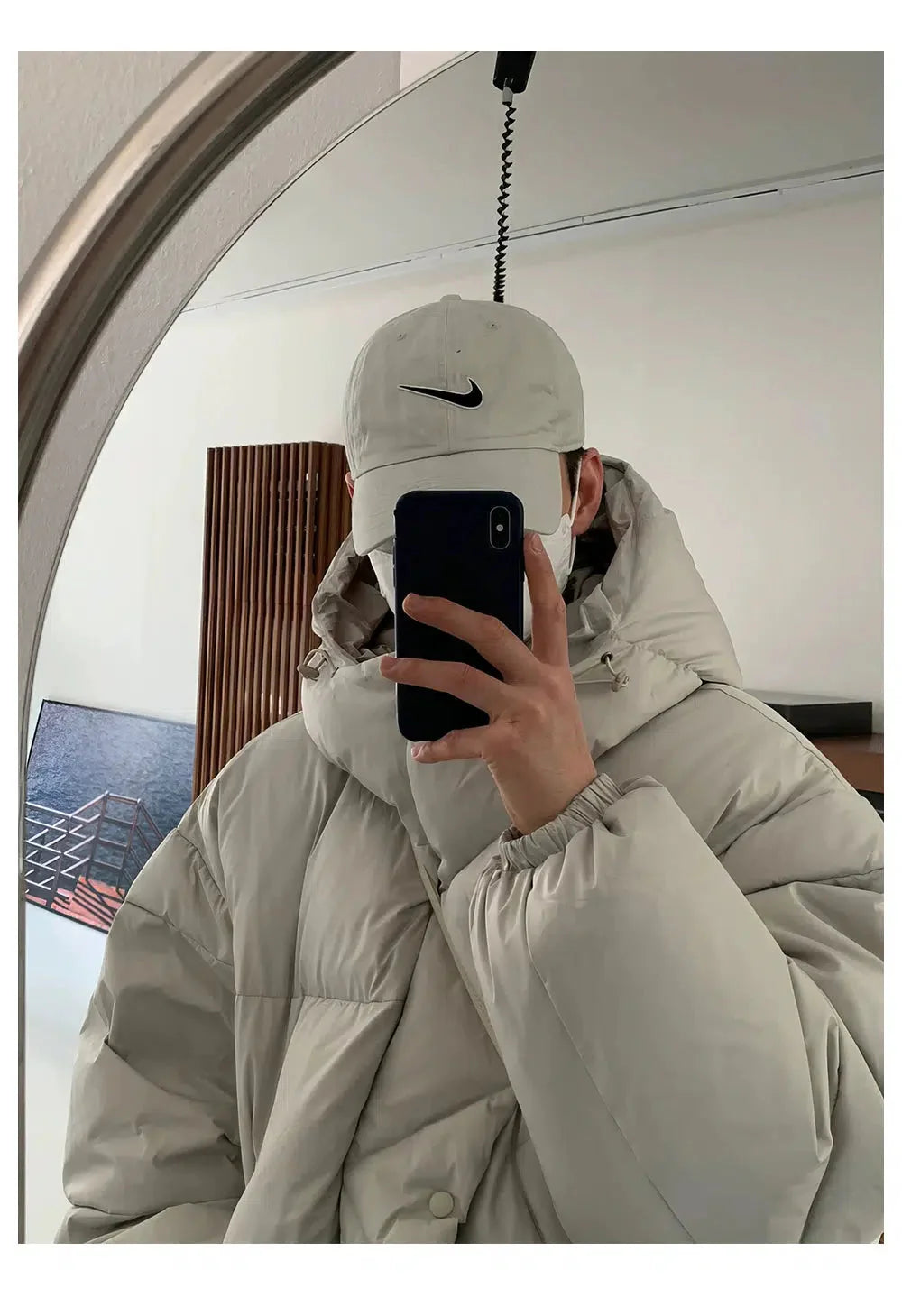 Hooded Cotton Coat