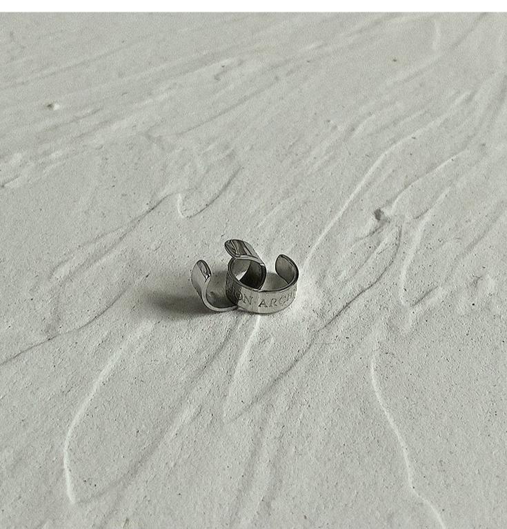 Letter Ear Clip