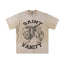 SAINT VANITY Winged Creature Graphic Short-Sleeve T-Shirt - Khaki / Vintage Wash
