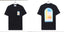 Casablanca Gradient Arch Logo Black Short Sleeve T-Shirt