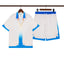 Casablanca White To Blue Ombre Gradient Shirt & Shorts Two Piece Set