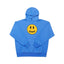 Drew House Smiley Face Pullover Hoodie, Bright Blue