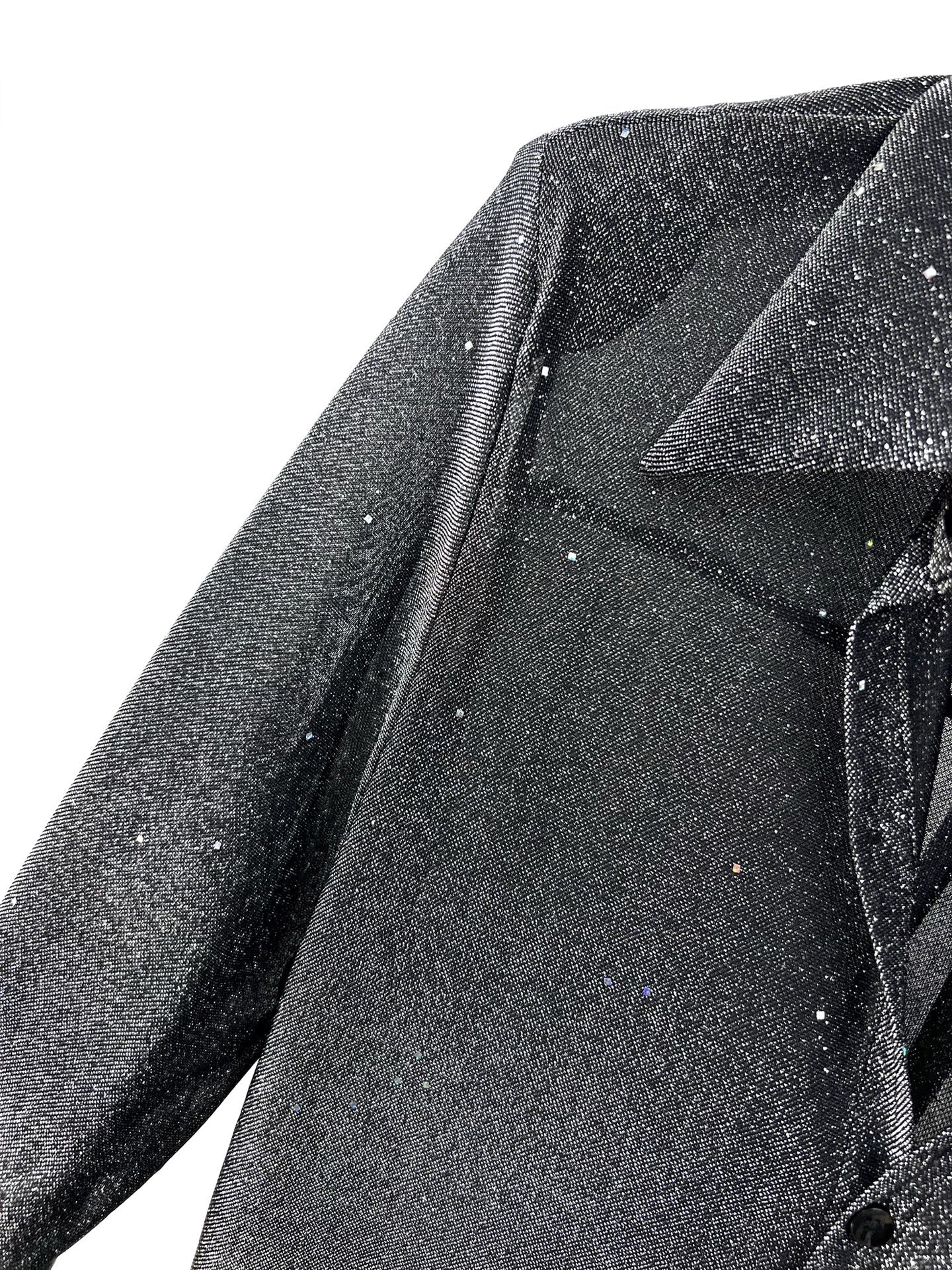 Silk Starry Sky Loose Fit Shirt
