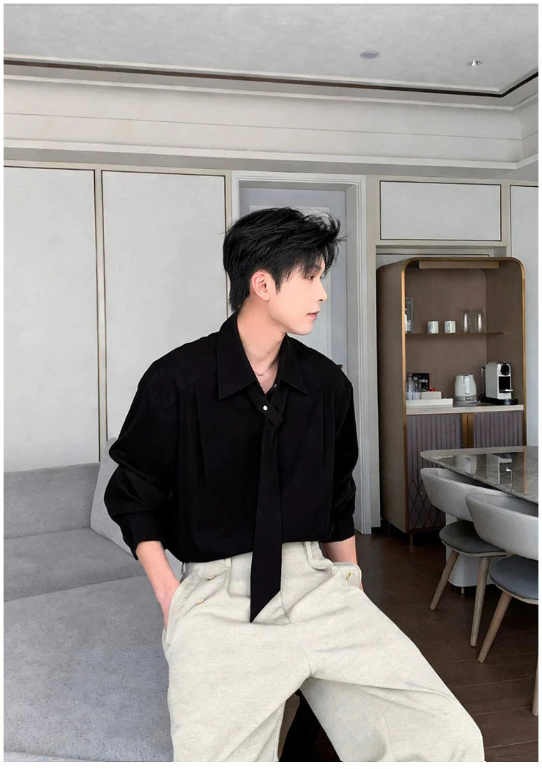 Wrinkle-Free Long Sleeve Casual Shirt