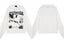 Enfants Riches Déprimés Armed Figure & Vintage Print Long-Sleeve   - White