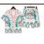 Casablanca Palm Archway Print Resort Shirt & Shorts Two Piece Set
