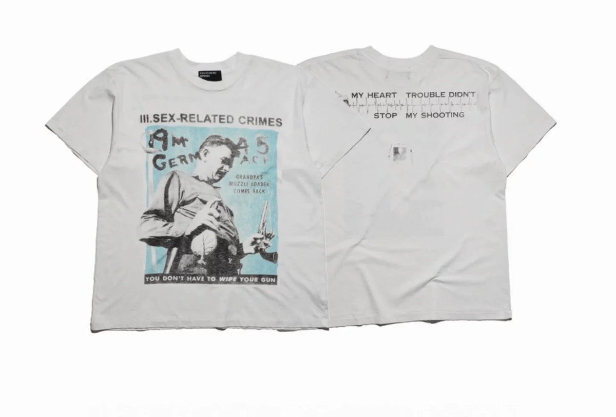 Enfants Riches Déprimés Sex Related Crimes White Poster Tee