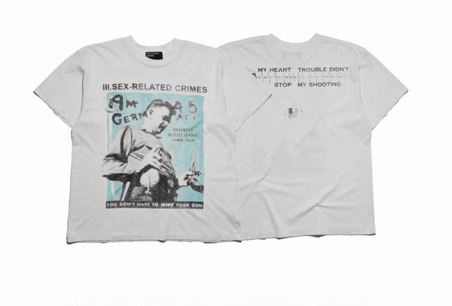 Enfants Riches Déprimés Sex Related Crimes White Poster Tee Hover Image