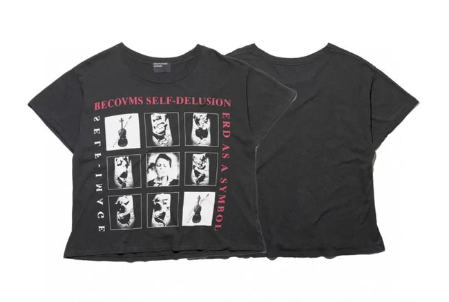 Enfants Riches Déprimés Self-Delusion Grid Portrait Black Tee Hover Image