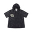 SAINT VANITY Short-Sleeve Hooded Coach Jacket - Black