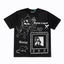 Enfants Riches Déprimés "Anxiety" All-Over Graphic T-Shirt - Black