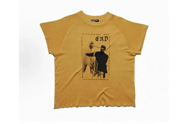 Enfants Riches Déprimés Mustard Yellow Frame Portrait Tee Hover Image