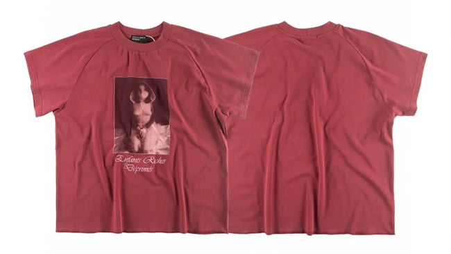 Enfants Riches Déprimés Burgundy Raglan Portrait Tee Hover Image