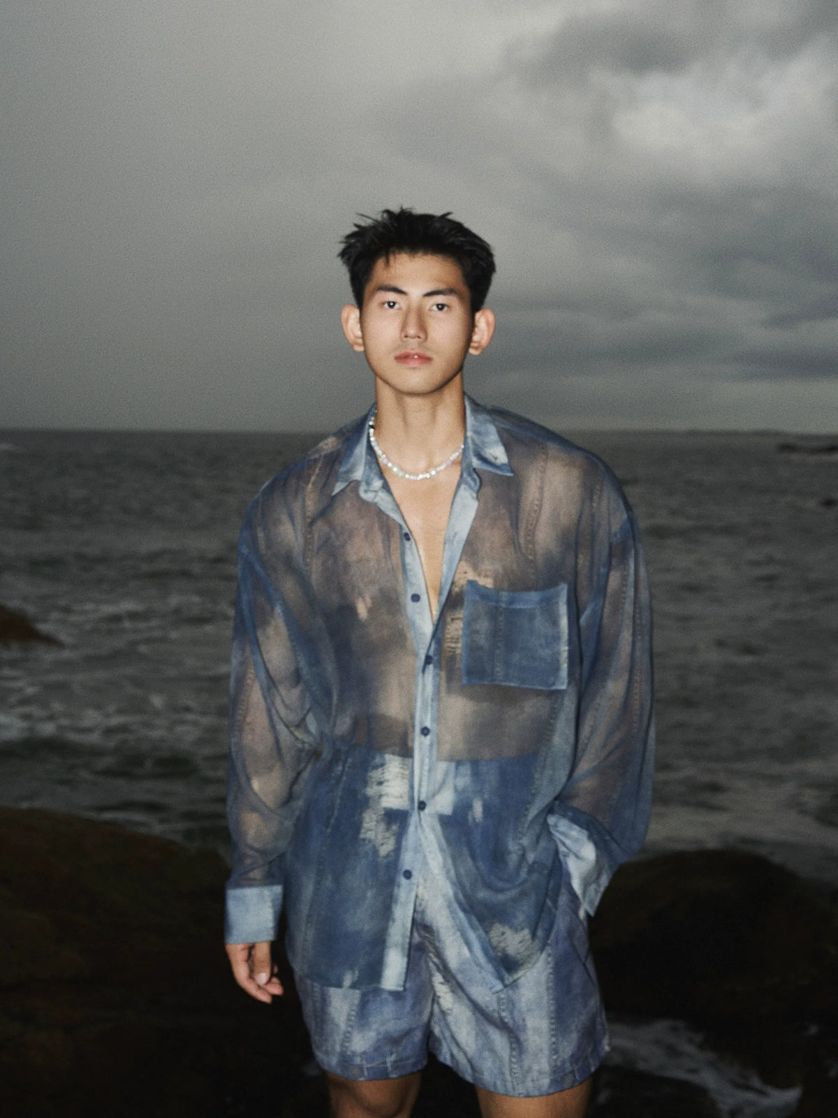 Sheer Beach Suit