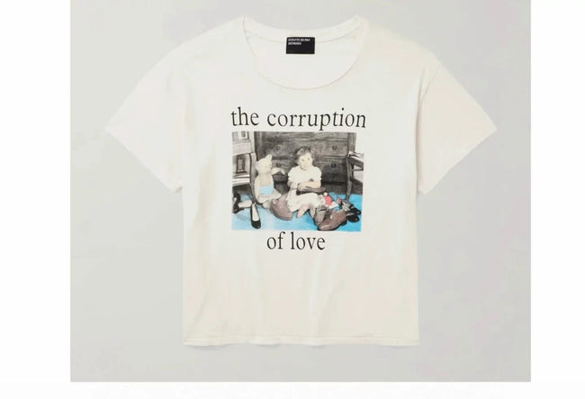 Enfants Riches Déprimés The Corruption of Love White Tee Hover Image