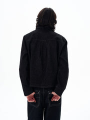 Straight Asymmetrical Denim Jacket