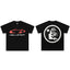 HELLSTAR Eclipse Moon Graphic Oversized T-Shirt Black Streetwear Tee