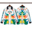 Casablanca Flame Tropical Print Long Sleeve Overshirt Jacket Unisex
