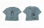Enfants Riches Déprimés Washed Blue Dual Portrait Tee