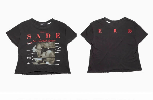 Enfants Riches Déprimés SADE Red Letter Black Tee Hover Image