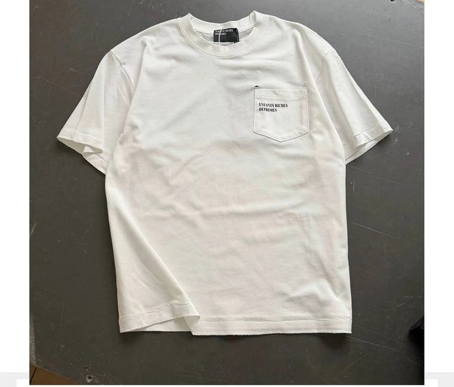 Enfants Riches Déprimés White Pocket Logo Dual Print Tee Hover Image