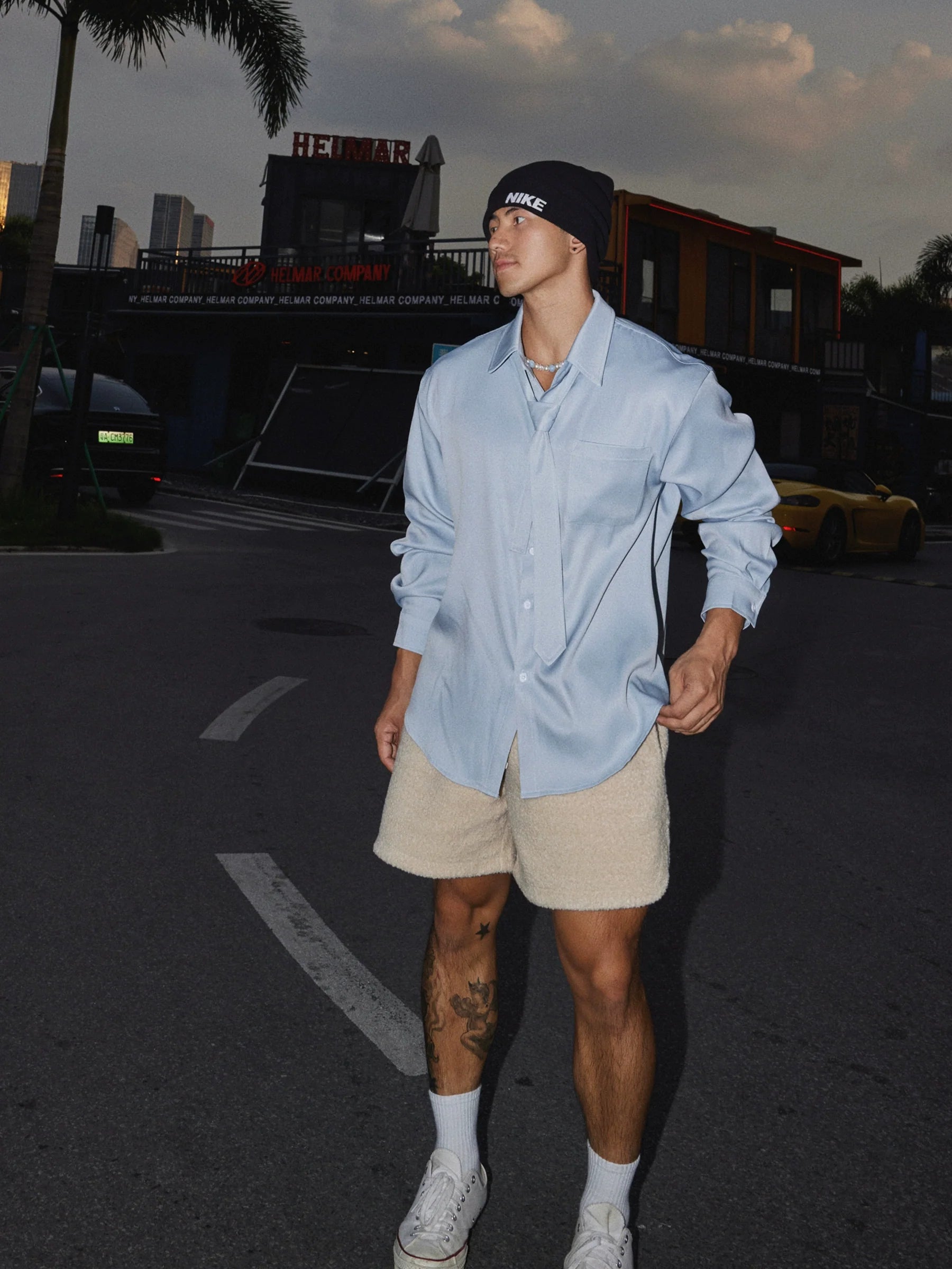 Solid Color Basic Long Sleeve Shirt
