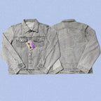 Corteiz Heavyweight Denim Jacket Grey
