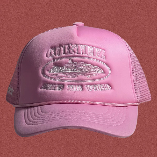 Cortiez Classic Oval Ship Logo Trucker Hat Hover Image
