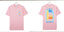 Casablanca Gradient Arch Logo Pink Short Sleeve T-Shirt