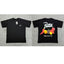 Patta Color Pepper Vegetable Graphic Black Short Sleeve T-Shirt Unisex