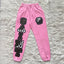 Saint Vanity Varsity Applique Sweatpants - Pink