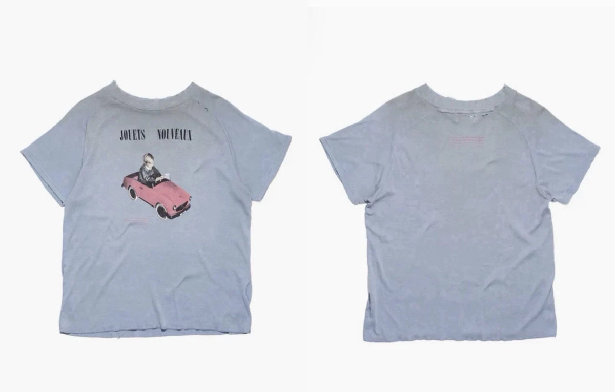 Enfants Riches Déprimés Light Blue Car Graphic Raglan Tee