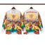 Casablanca Sunset City Tropical Scene Long Sleeve Overshirt Jacket Unisex