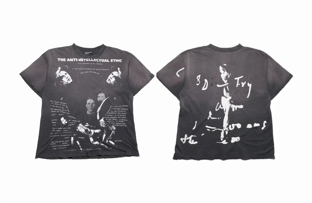 Enfants Riches Déprimés Dual Side Art Print Black Tee