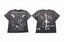 Enfants Riches Déprimés Dual Side Art Print Black Tee