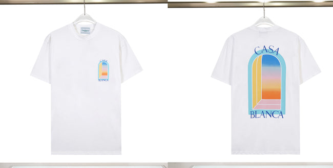 Casablanca Sunset Door Mini Graphic Short Sleeve T-Shirt Hover Image