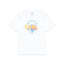 Casablanca Sunset Sailboat Graphic Print Short Sleeve T-Shirt