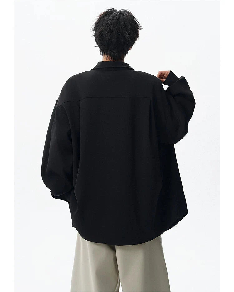 Chinese Style Metal Button Shirt