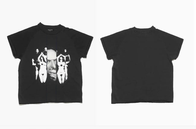 Enfants Riches Déprimés Black Surreal Portrait Collage Tee Hover Image
