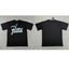 Patta Light Blue Script Logo Black Short Sleeve T-shirt Unisex
