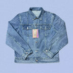 Corteiz Heavyweight Denim Jacket - Light Blue