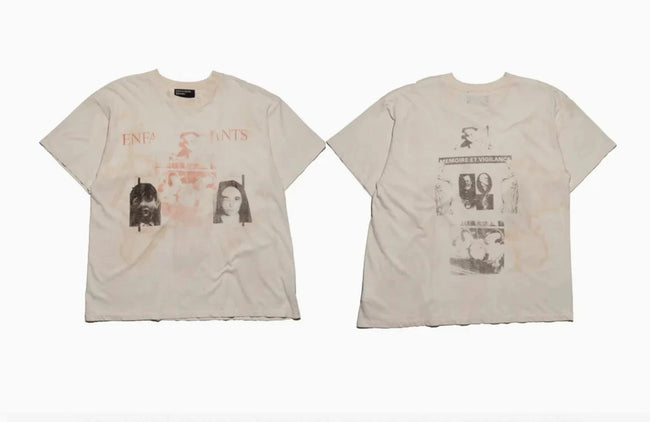 Enfants Riches Déprimés Faded Dual Portrait Off-White Tee Hover Image