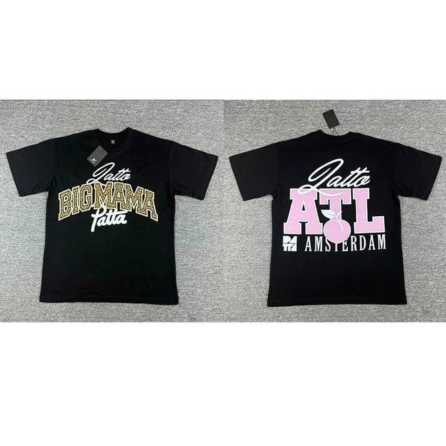 Patta ATL Amsterdam Letter Graphic Short Sleeve T-shirt Unisex Hover Image