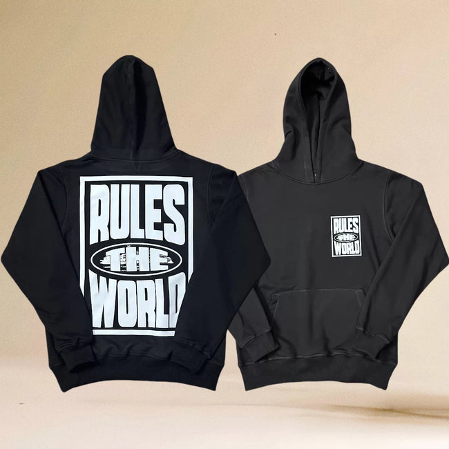 Corteiz "Rules The World" (RTW) Heavyweight Hoodie black Hover Image