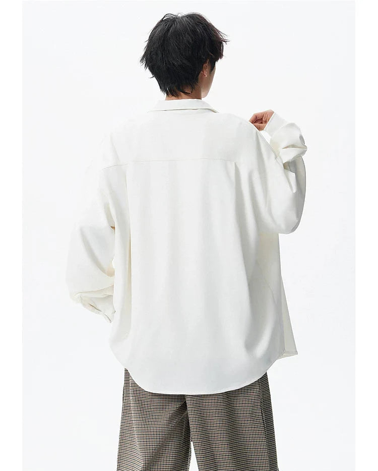 Chinese Style Metal Button Shirt
