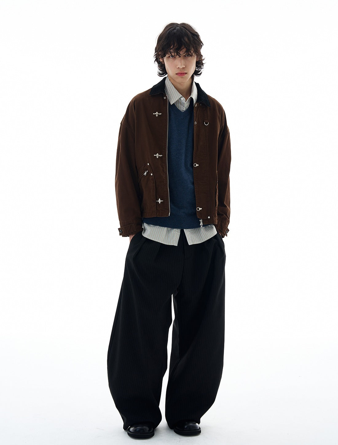 Aircraft Button Cargo Coat