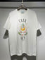Casablanca Casa Way Floral Arch Graphic White Short Sleeve T-Shirt Unisex