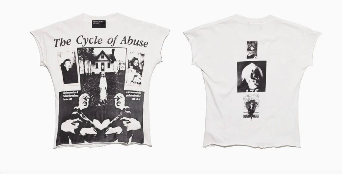 Enfants Riches Déprimés The Cycle Of Abuse White Baby Tee