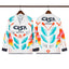 Casablanca Casa Sport Leaf Graphic Long Sleeve Overshirt Jacket Unisex
