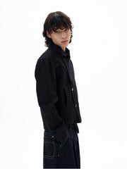 Straight Asymmetrical Denim Jacket